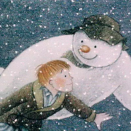 the snowman flying high res